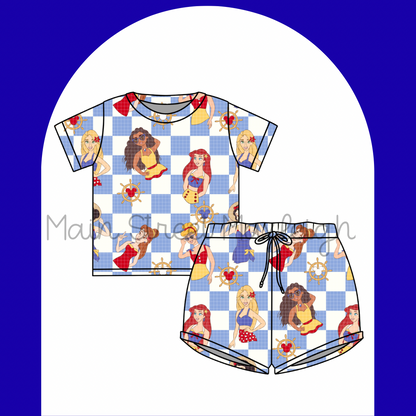 Cruise princess waffle set