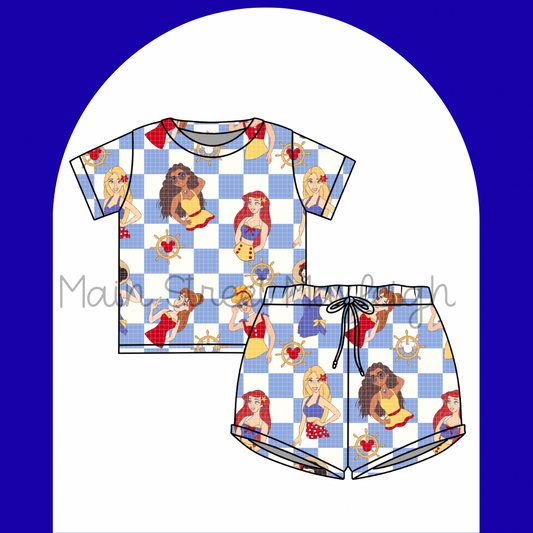 Cruise princess waffle set