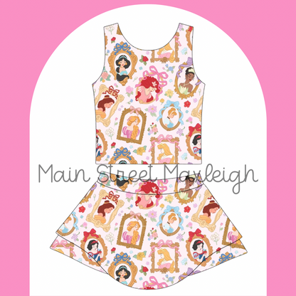 Princess frame yoga set