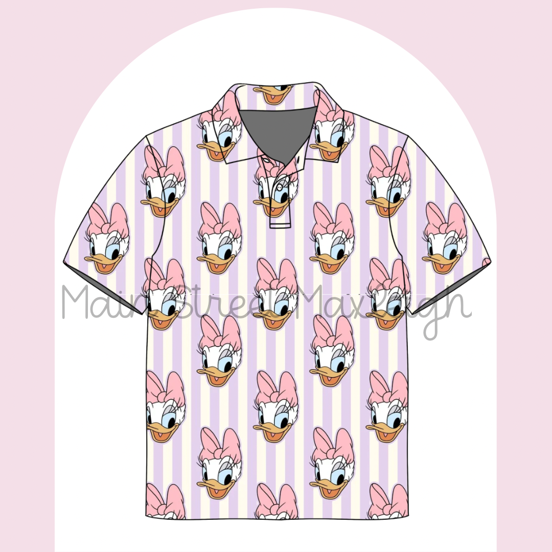 Purple duck polo