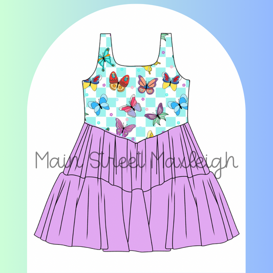 Butterfly princess dress