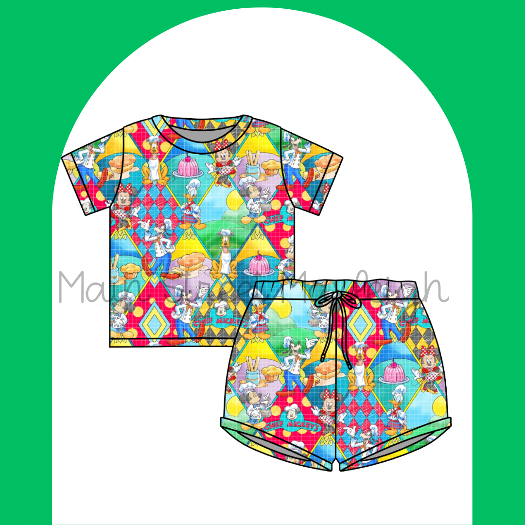 Chef mouse waffle set