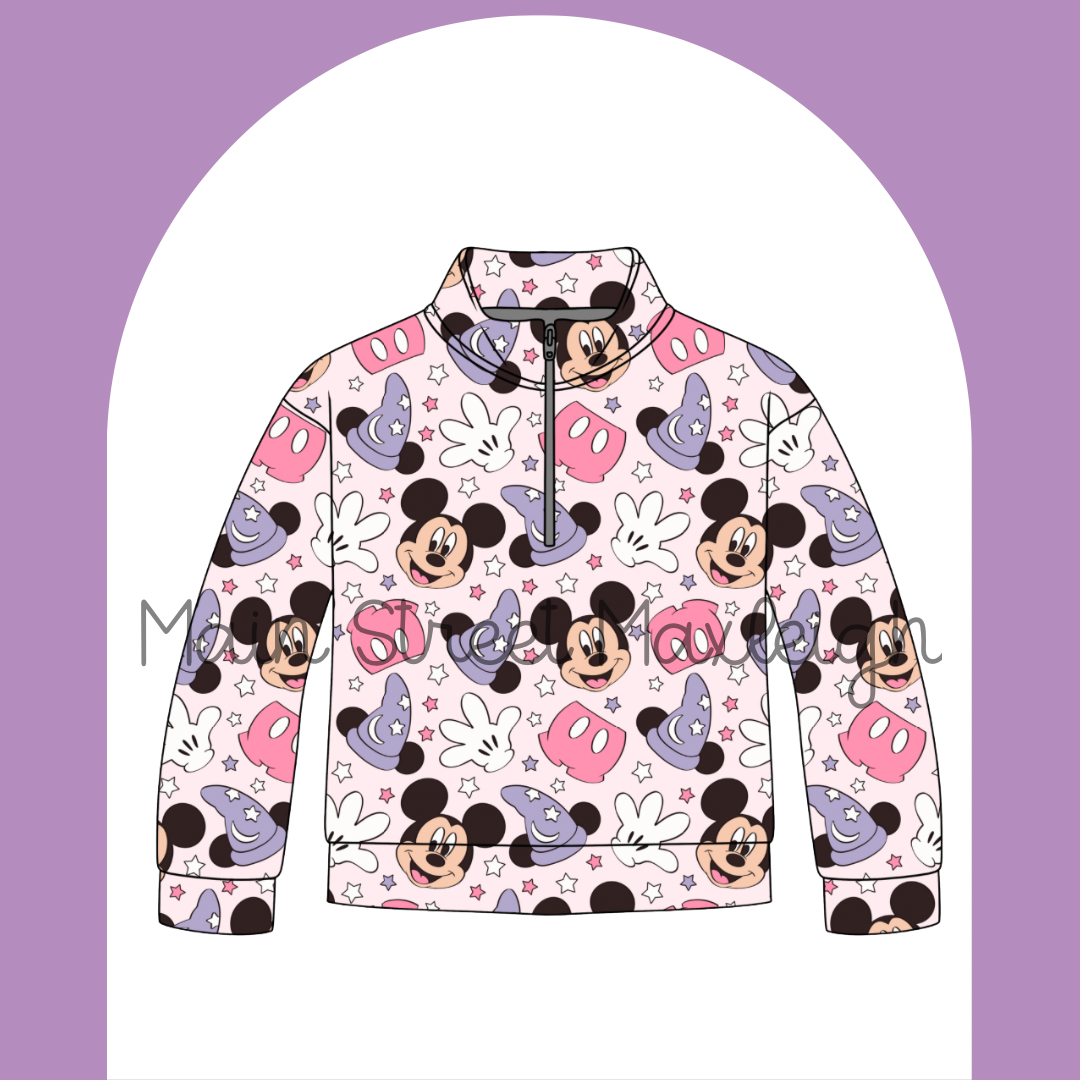 Magical mouse zip up