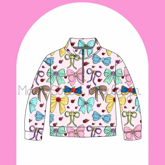 Princess Bow zip
