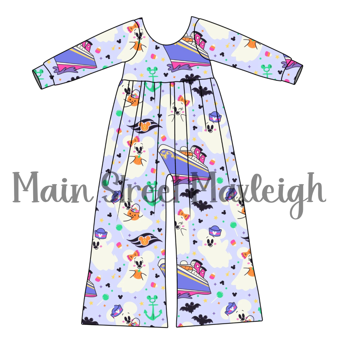 Halloween cruise romper