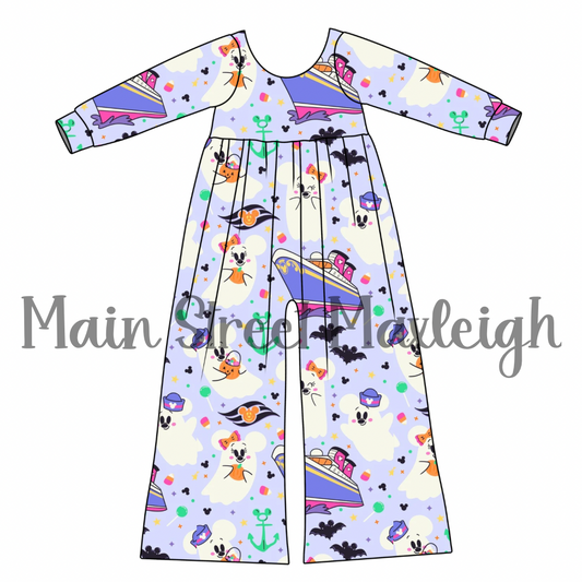 Halloween cruise romper