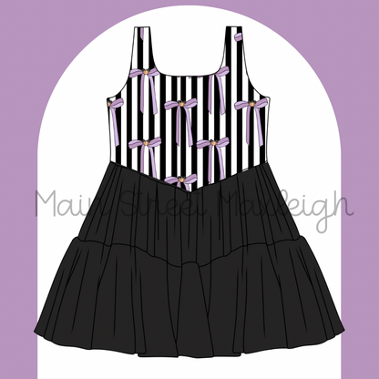 Halloween bow dress