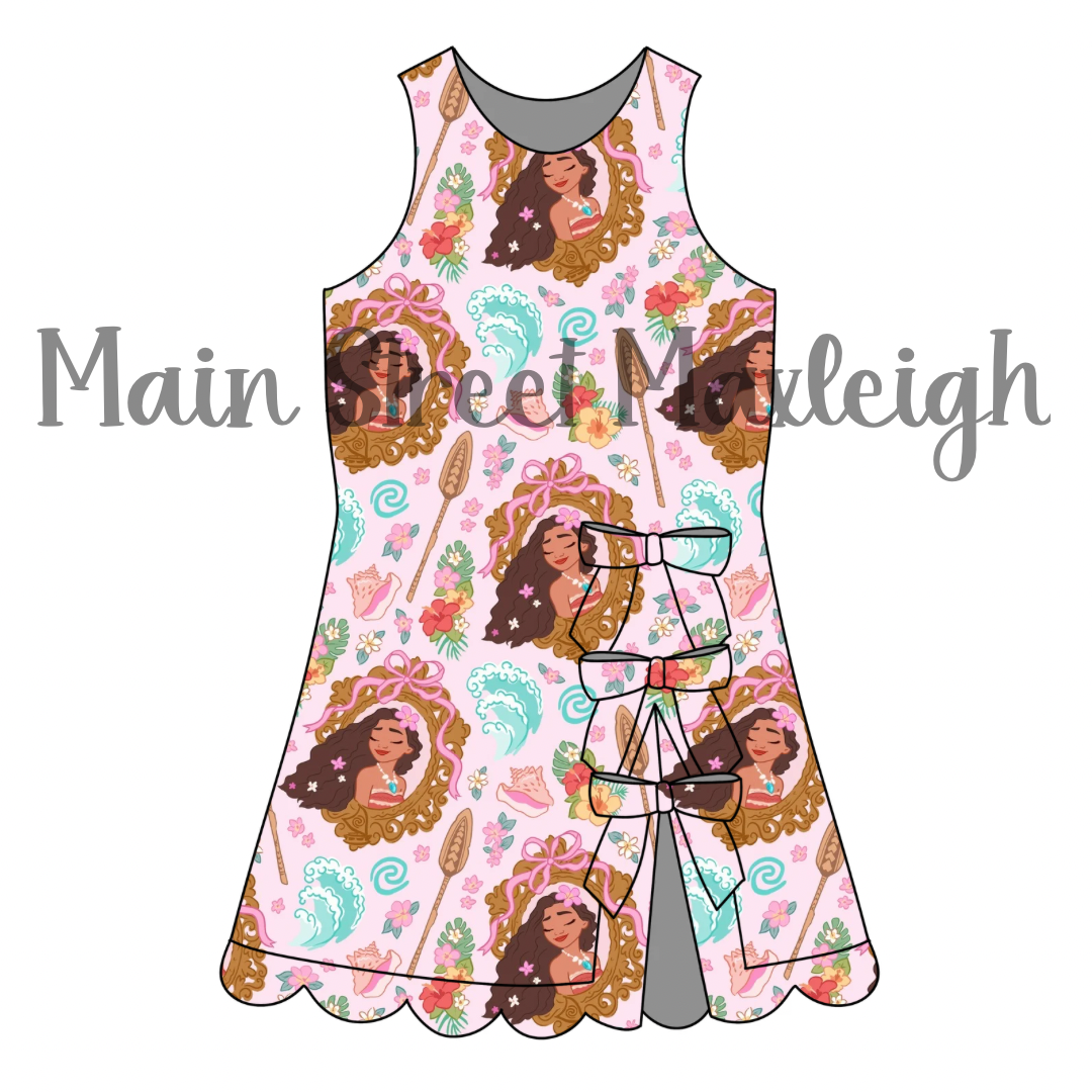 Island princess Bow dress