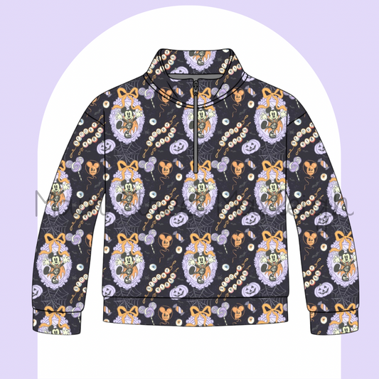 Spooky vibe Halloween zip