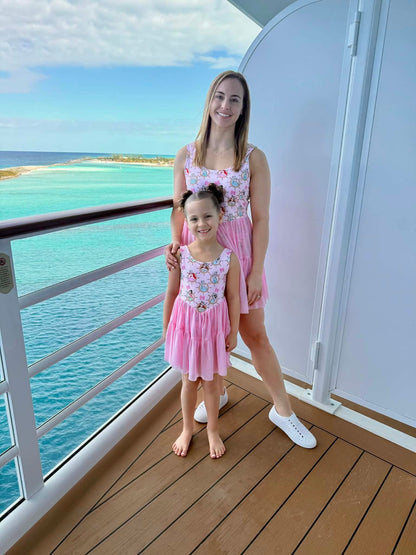 Pink cruise princess dress