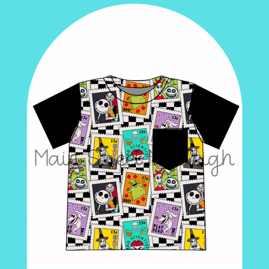 NBC stamp pocket tshirt