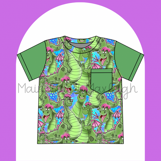 Dragon pocket T