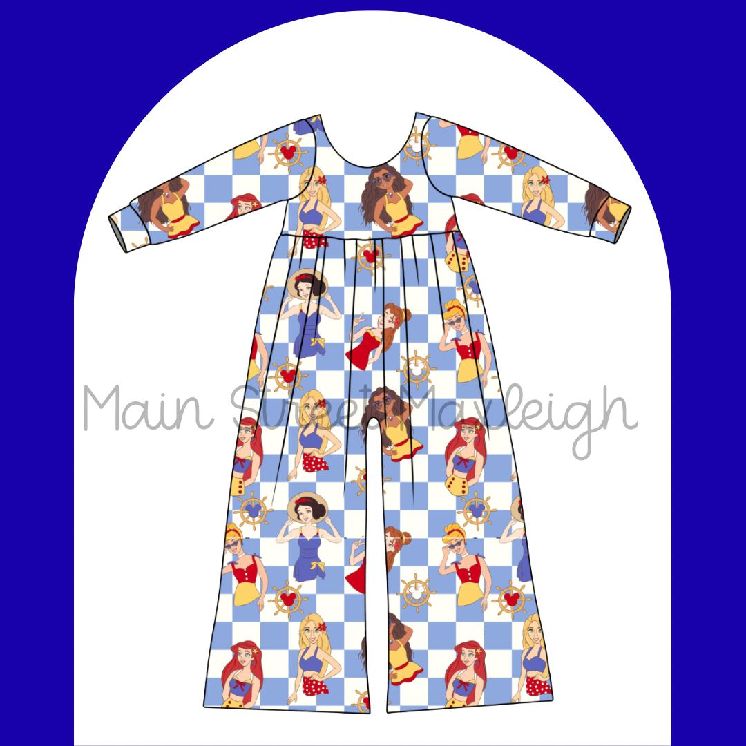 Cruise princess romper