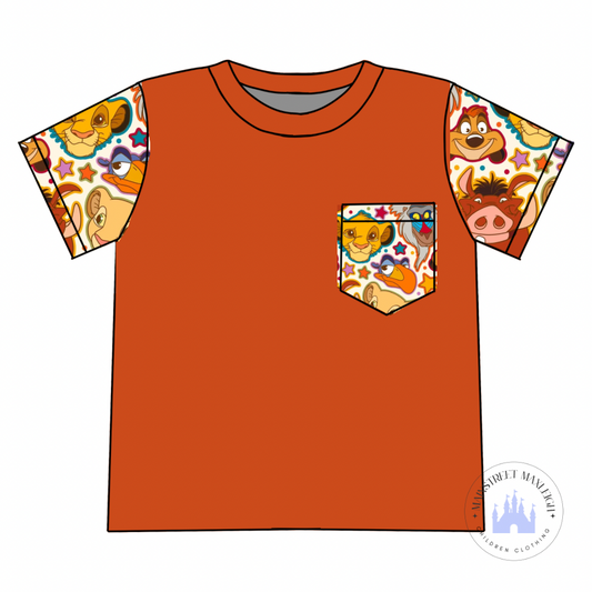 Circle of life pocket T-Shirt