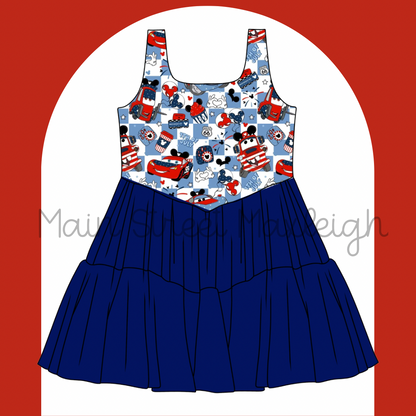 Kachow firework dress