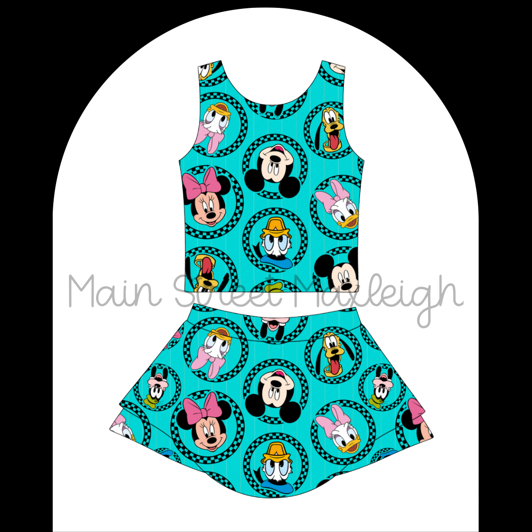 7/8 character toss yoga set RTS