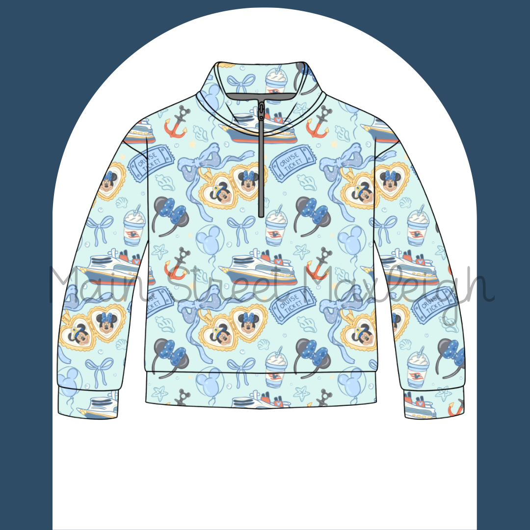Cruise locket zip up