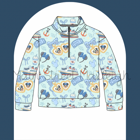 Cruise locket zip up