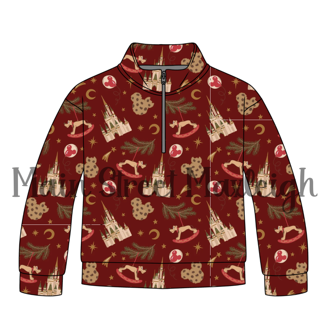 Christmas rocking “horse” zip