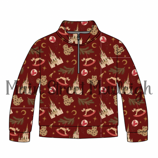 Christmas rocking “horse” zip