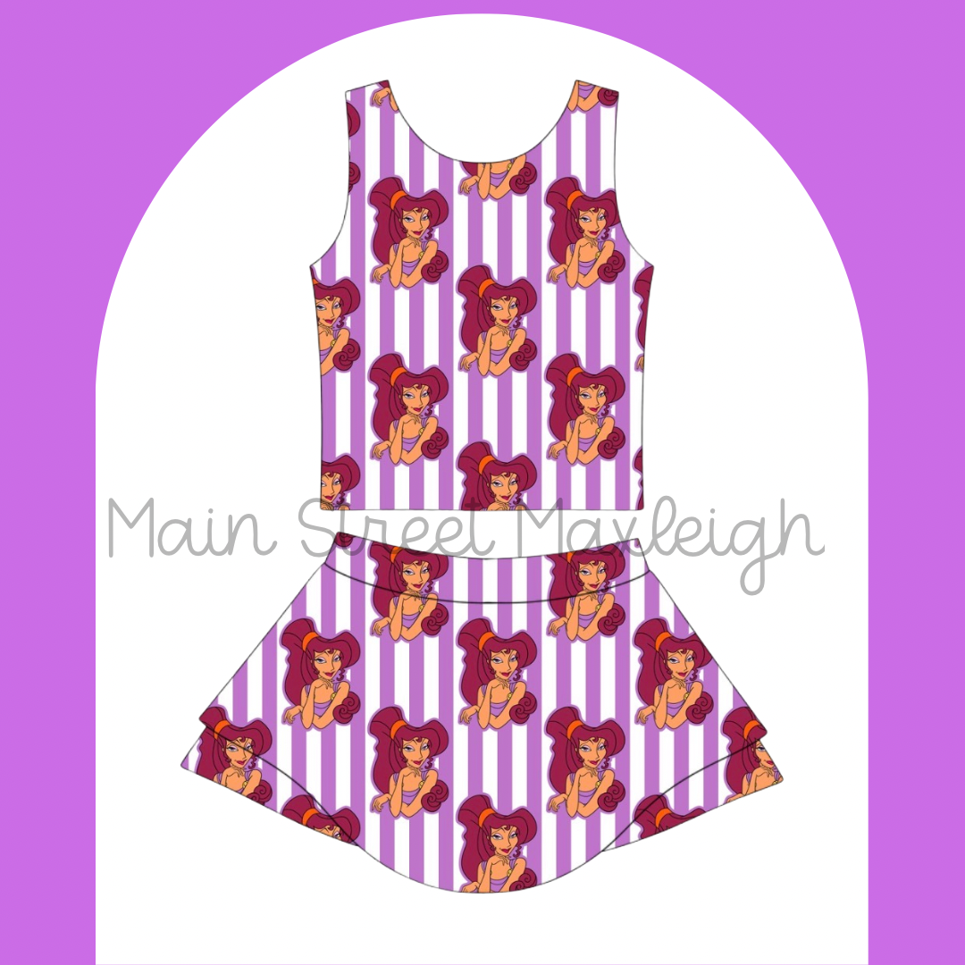 Meg stripes yoga set