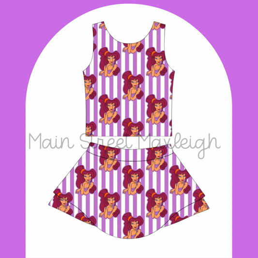 Meg stripes yoga set