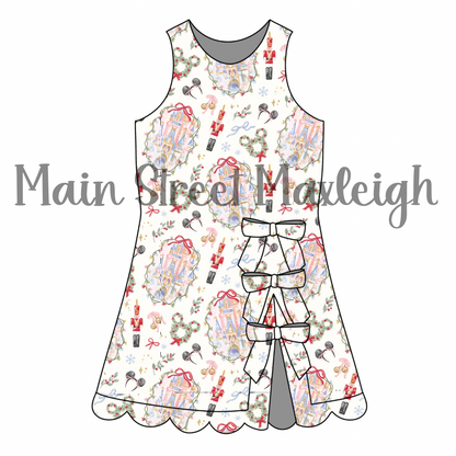 Magical Christmas Bow dress