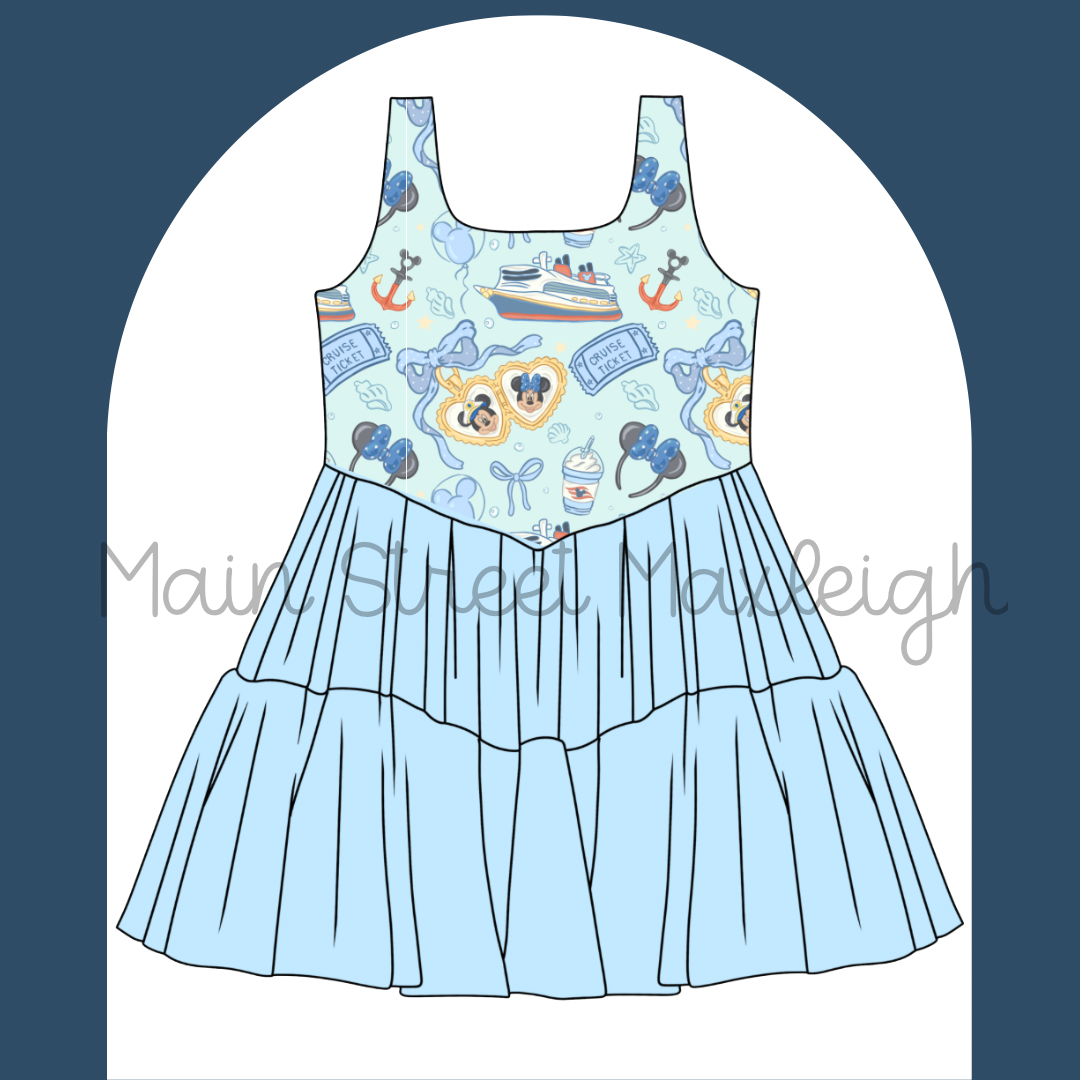 Cruise locket dress