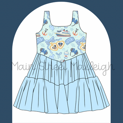 Cruise locket dress