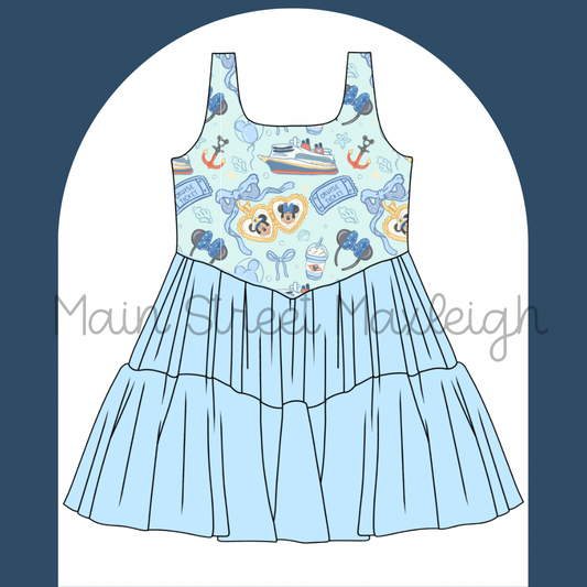 Cruise locket dress