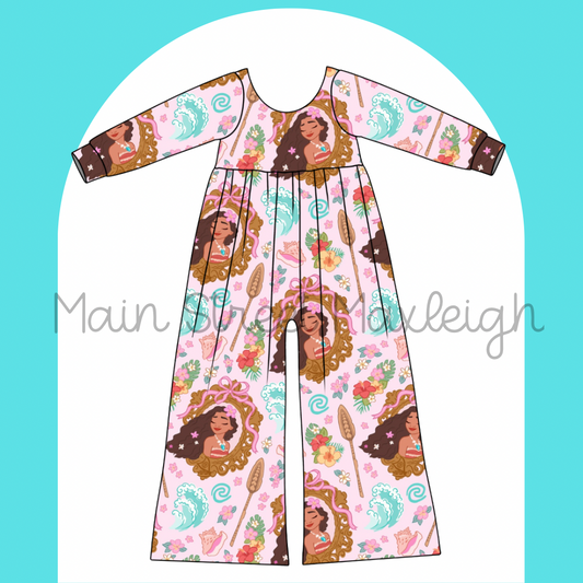 Island princess romper