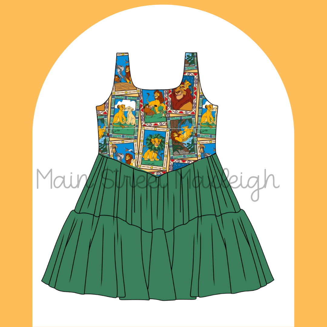 Circle of life dress