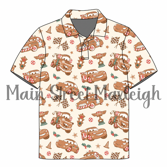 Christmas gingerbread car polo