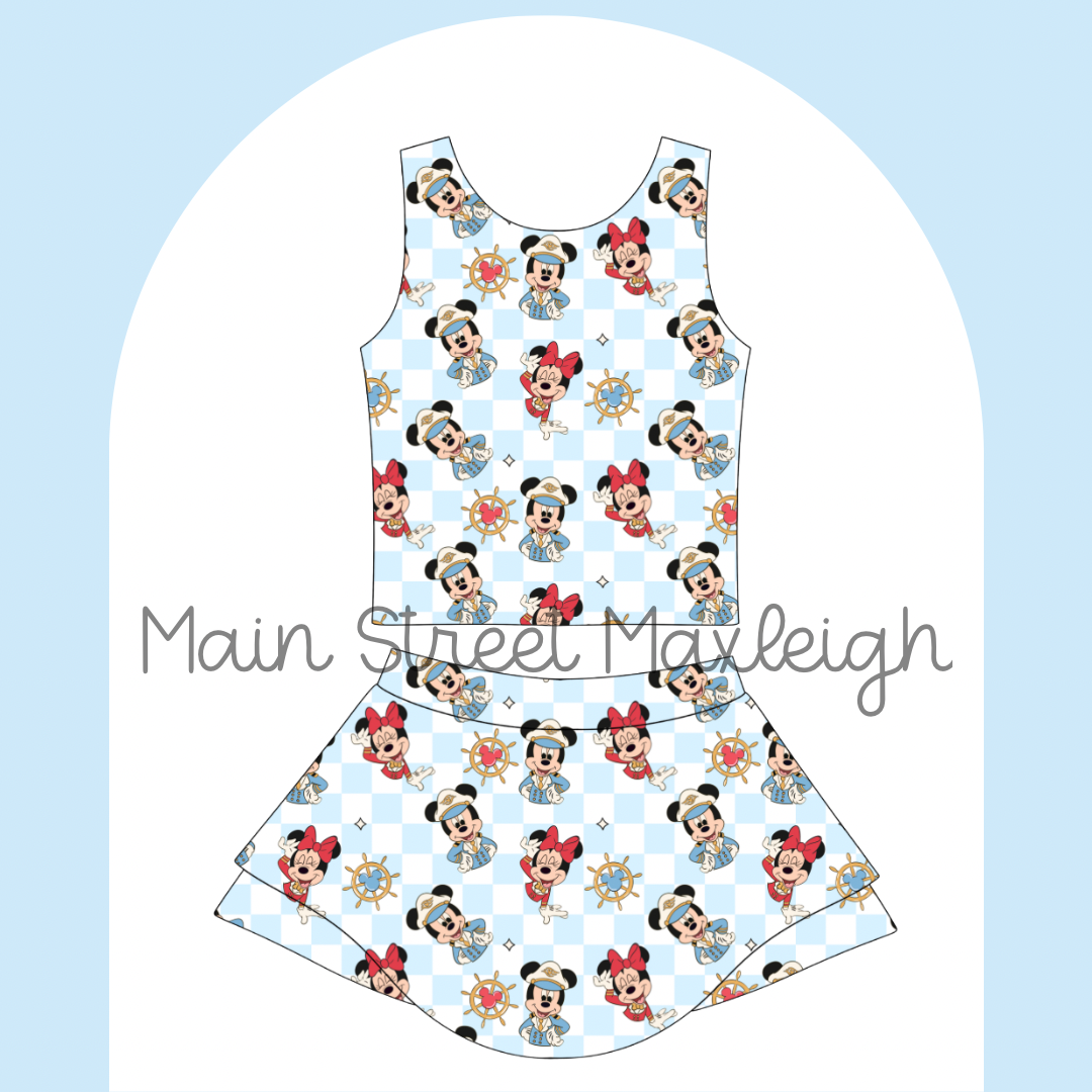 Captain mouse yoga set