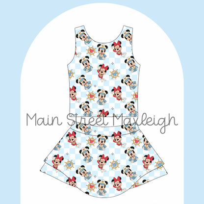 Captain mouse yoga set