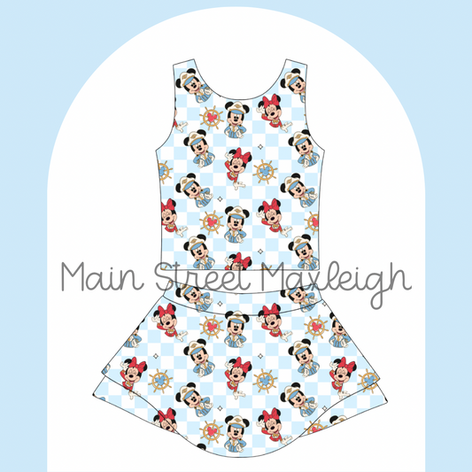 Captain mouse yoga set