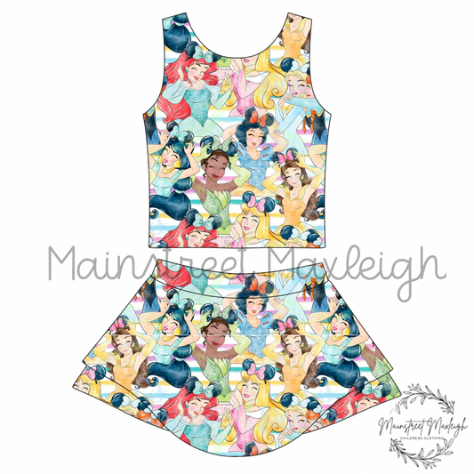 Princess ears yoga set