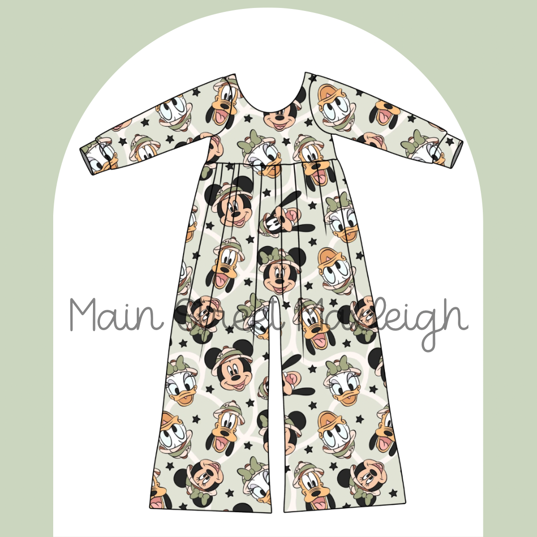 Safari friend Romper