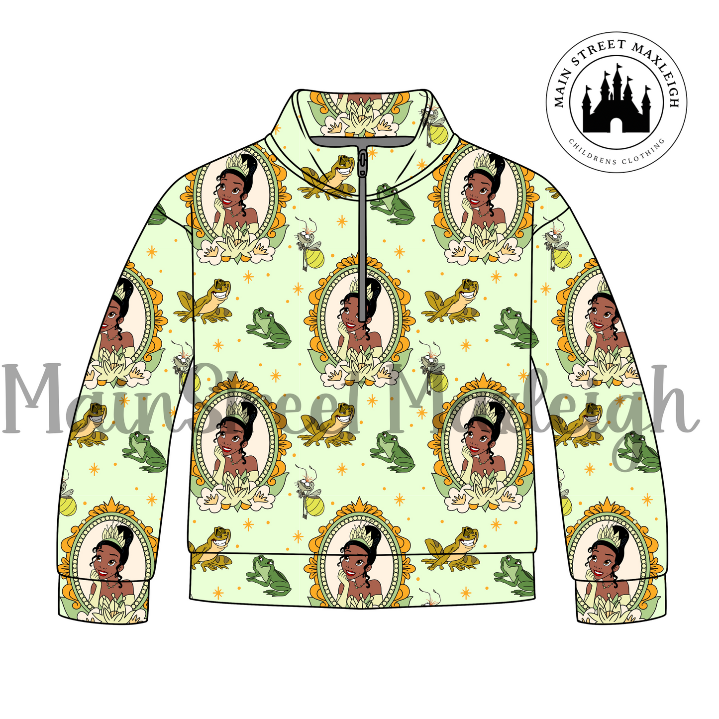 Dreams do come true half zip up