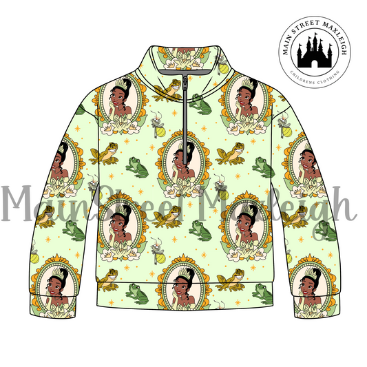 Dreams do come true half zip up