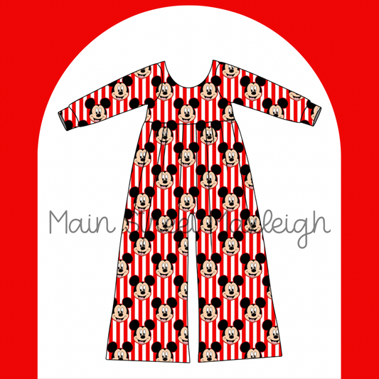Mouse stripes Romper