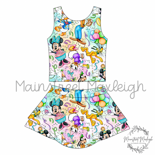 Birthday Mouse yoga set