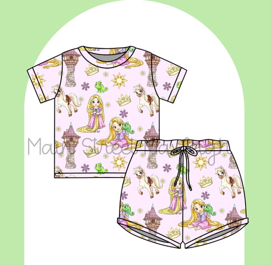 Tower girl waffle set