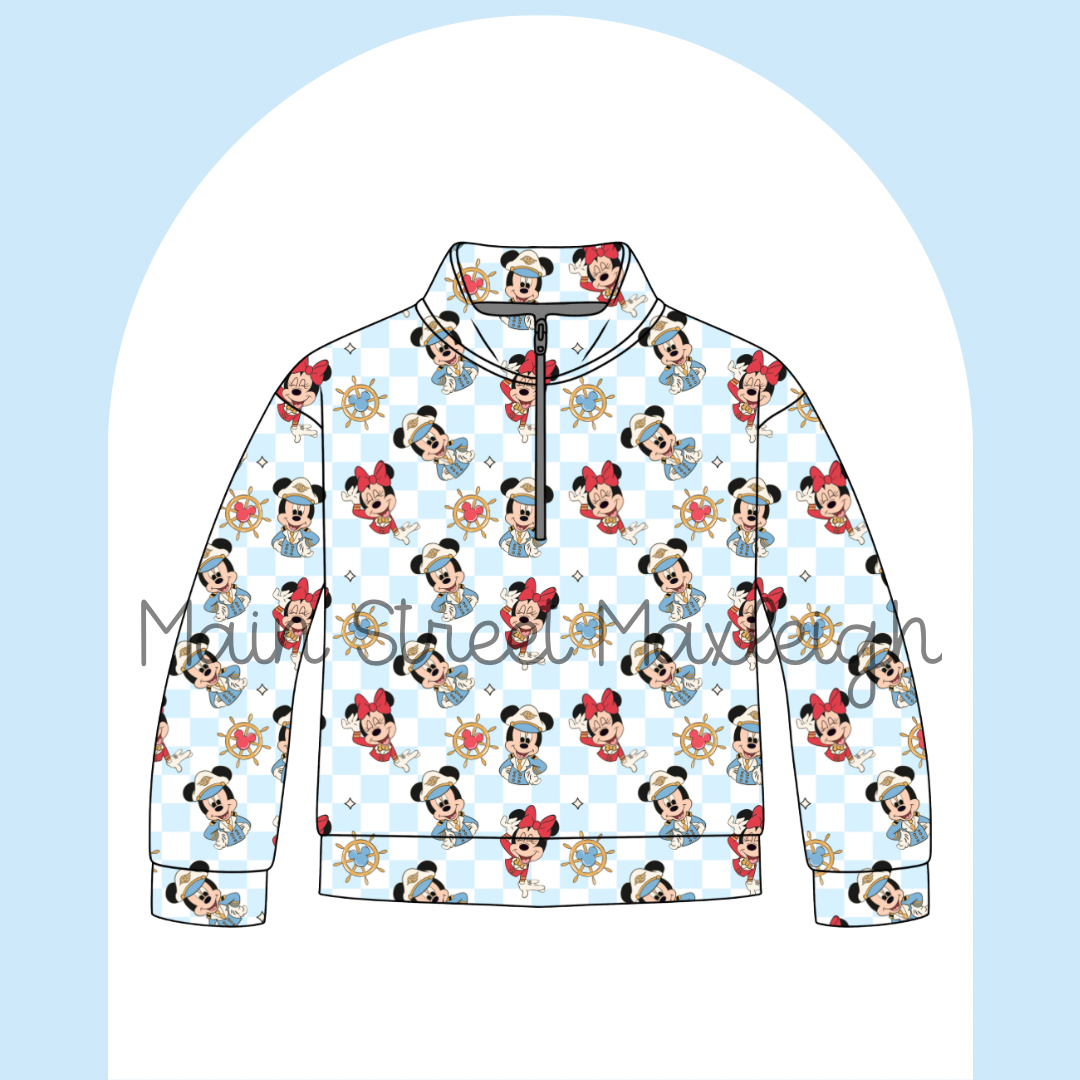 Captain Mouse zip up