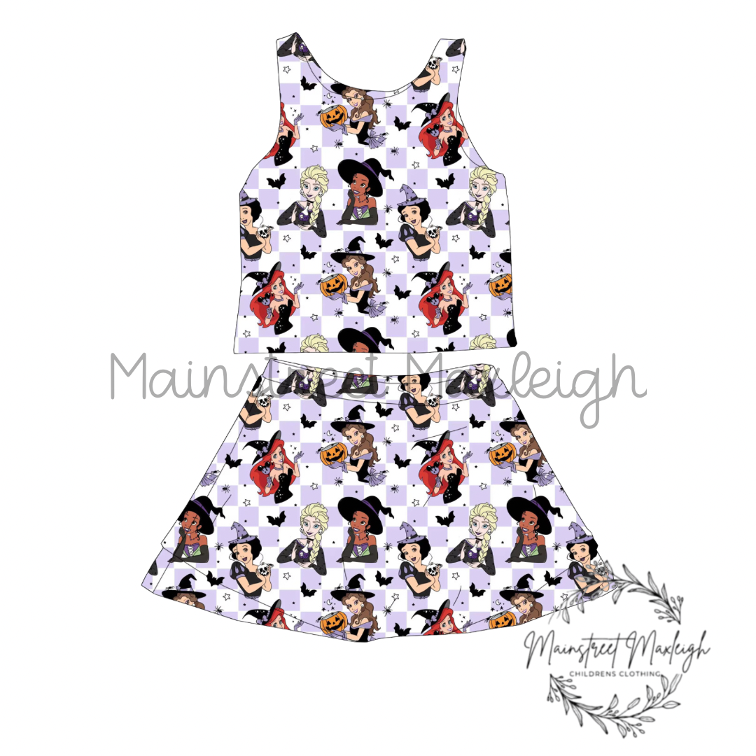 Witchy princess yoga set