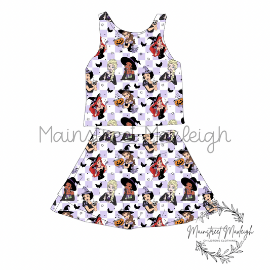 Witchy princess yoga set