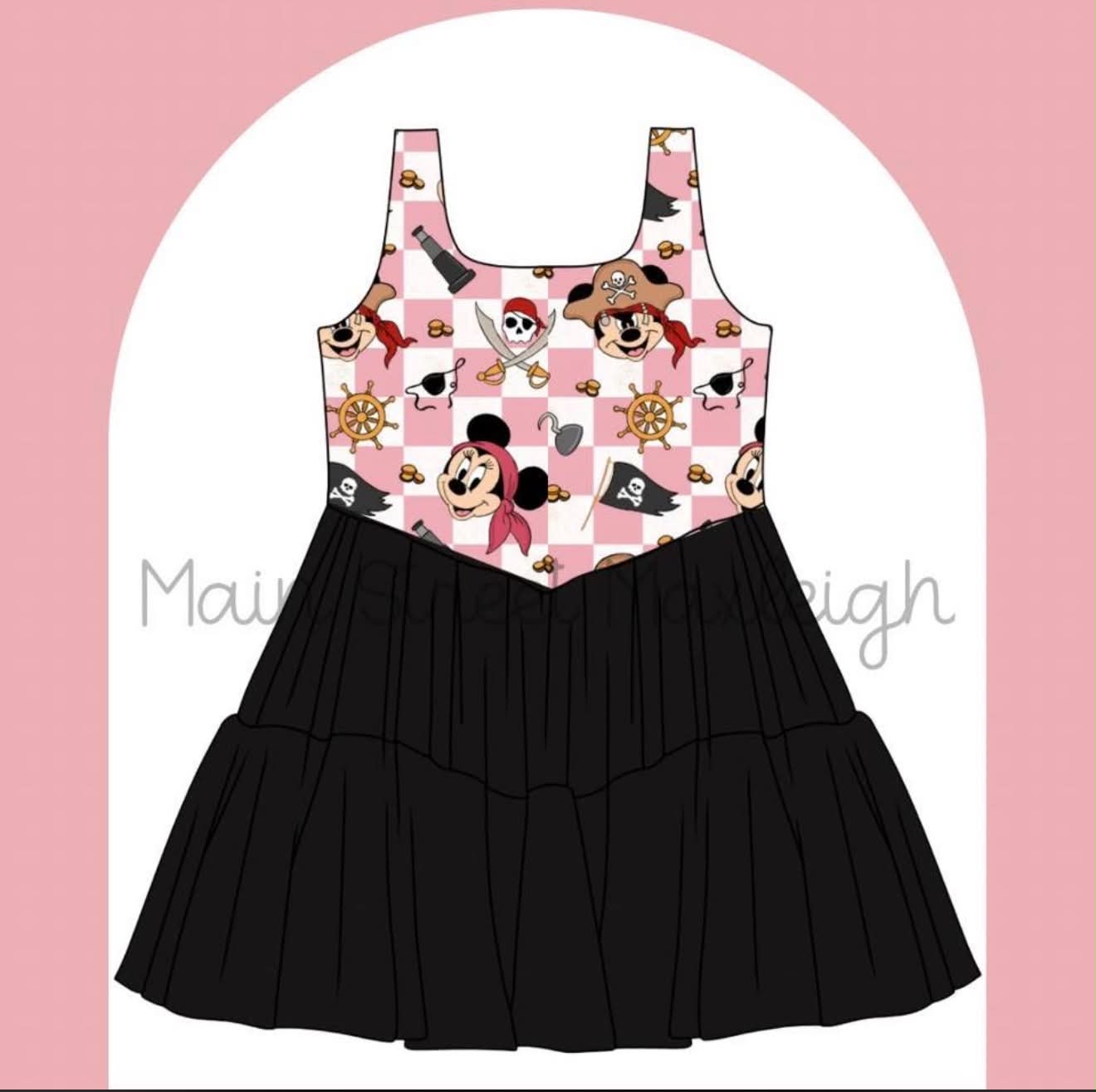 Pink Yoho dress