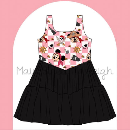 Pink Yoho dress