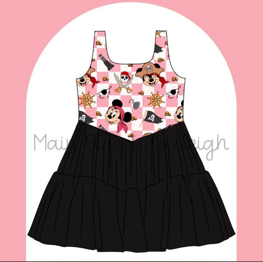 Pink Yoho dress