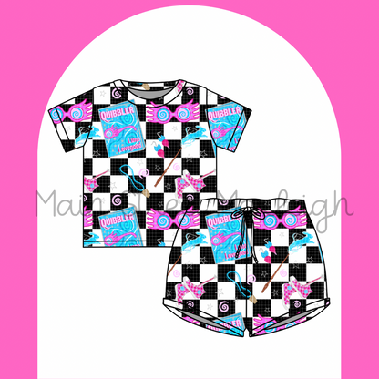 Electric Luna waffle set